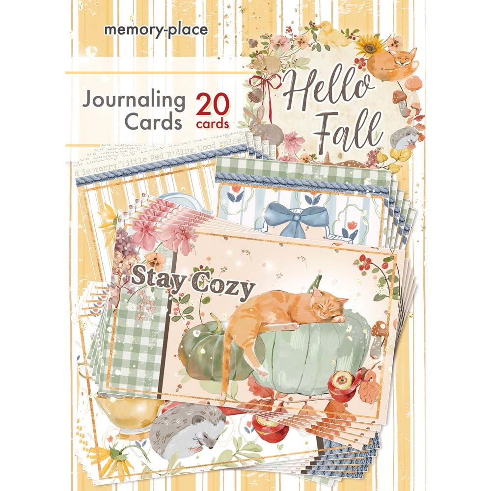 MP-61967 Hello Fall Journaling Card | ジャーナリングアイテム