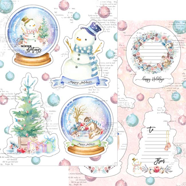 ��50%OFF SALE��MP-60335 A4 Winter Wonderland Collection Pack