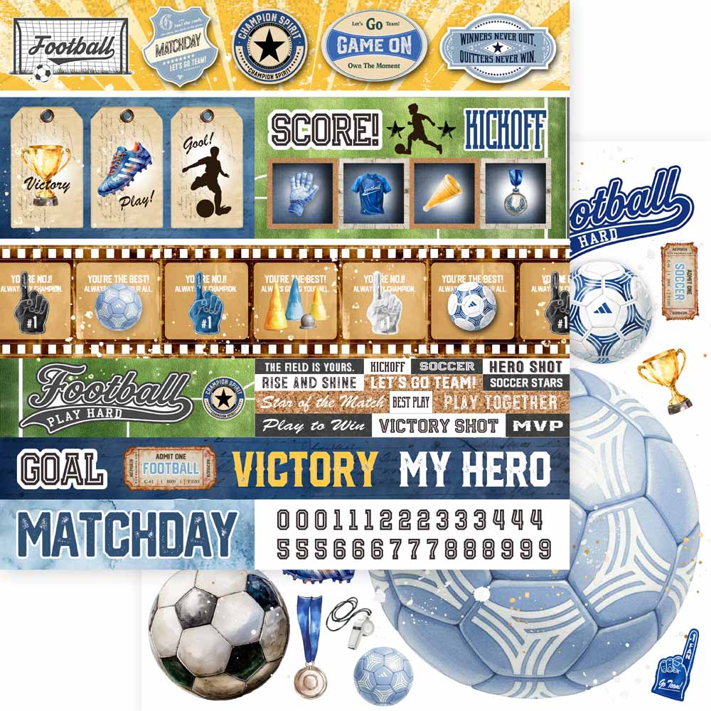 MP-61928 Matchday Football 6x6 Collection Pack