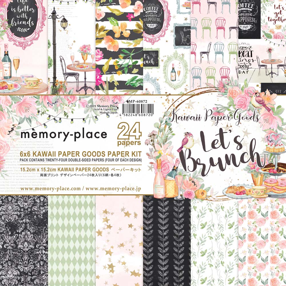 ڥ֥ץХåʥСMP-60873 Kawaii Paper Goods ץץ Let's Brunch 2022 Vol.1