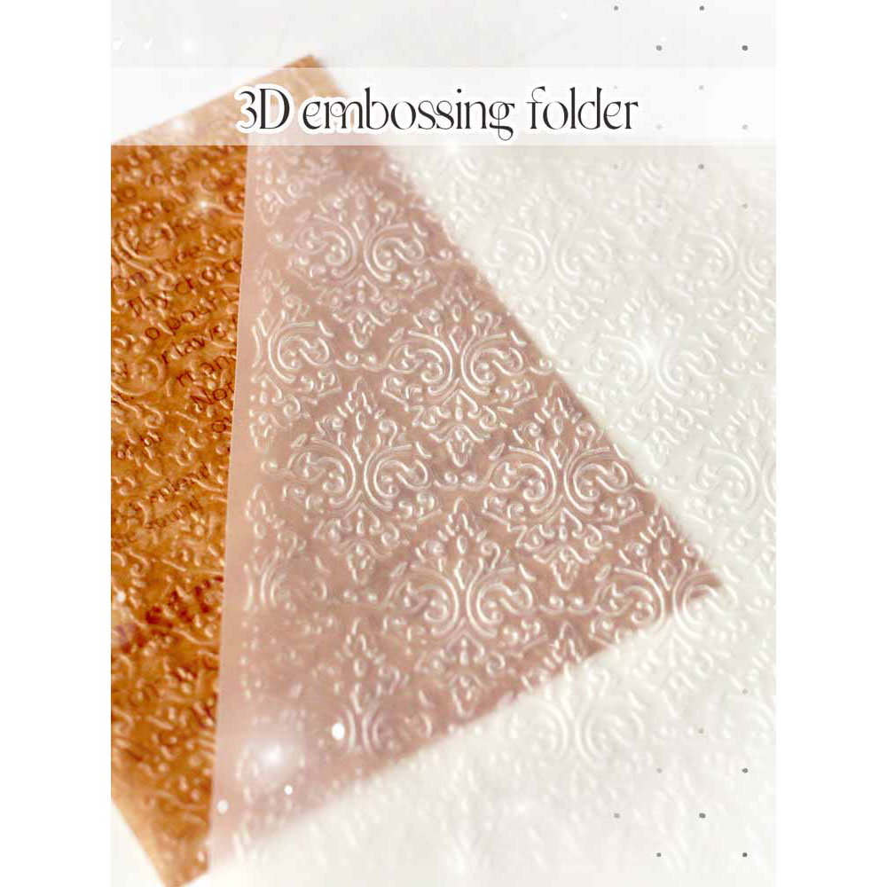 MP-61864 3D embossing folder��damask��