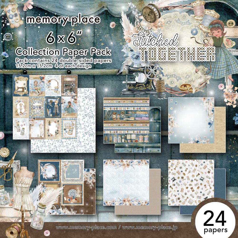 ڥ֥ץХåʥСMP-61409 Kawaii Paper Goods Stitched Together 2024 Vol.1