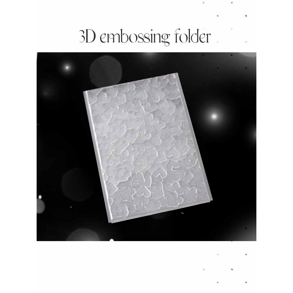 MP-61865 3D embossing folder��Heart��