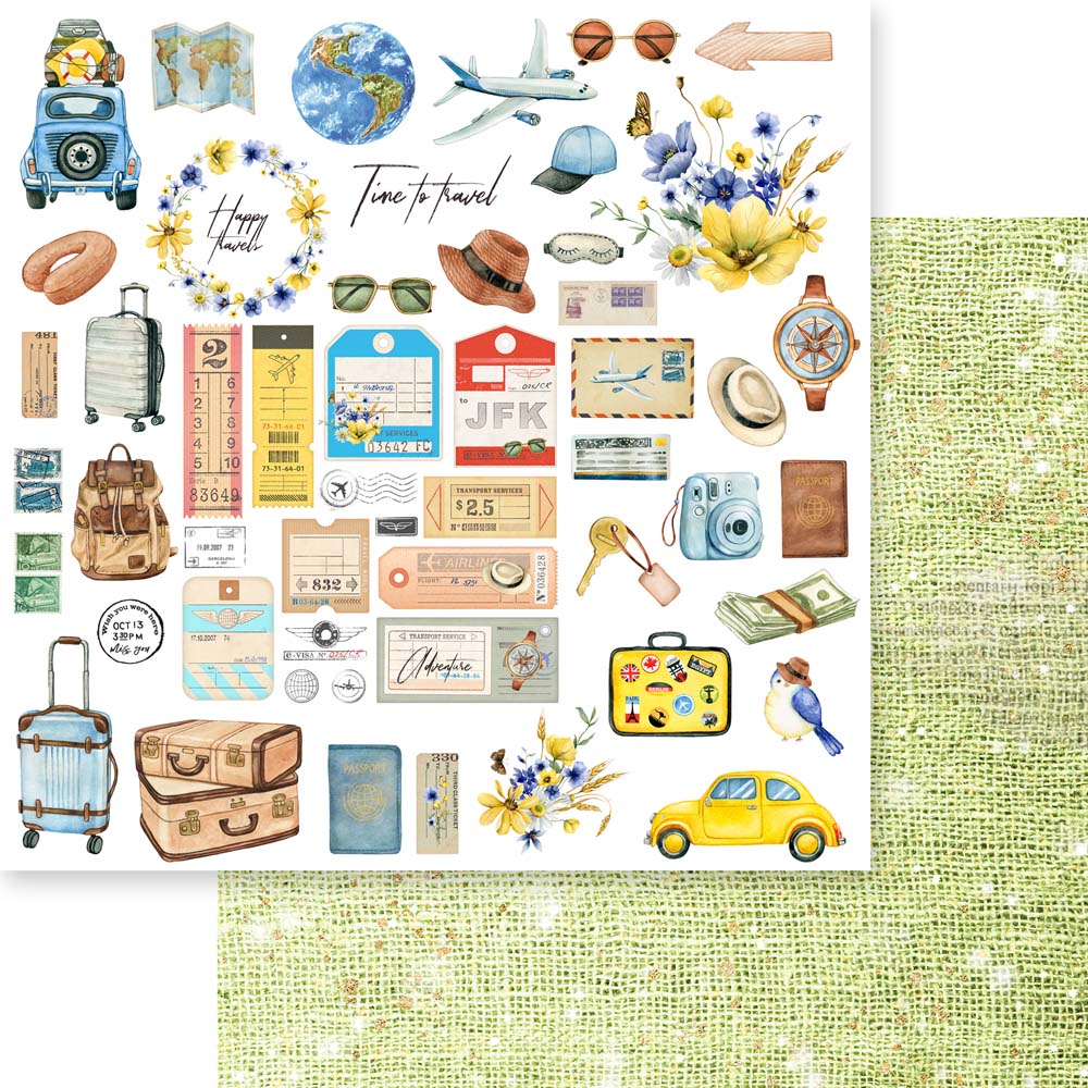 �ڥХå��ʥ�С���MP-61138 Kawaii Paper Goods Bon Voyage 2023 Vol.1