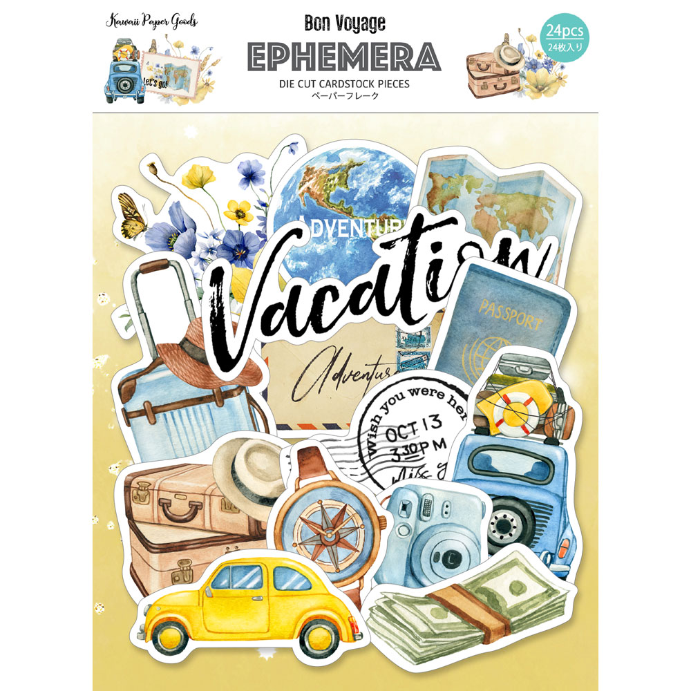 �ڥХå��ʥ�С���MP-61138 Kawaii Paper Goods Bon Voyage 2023 Vol.1