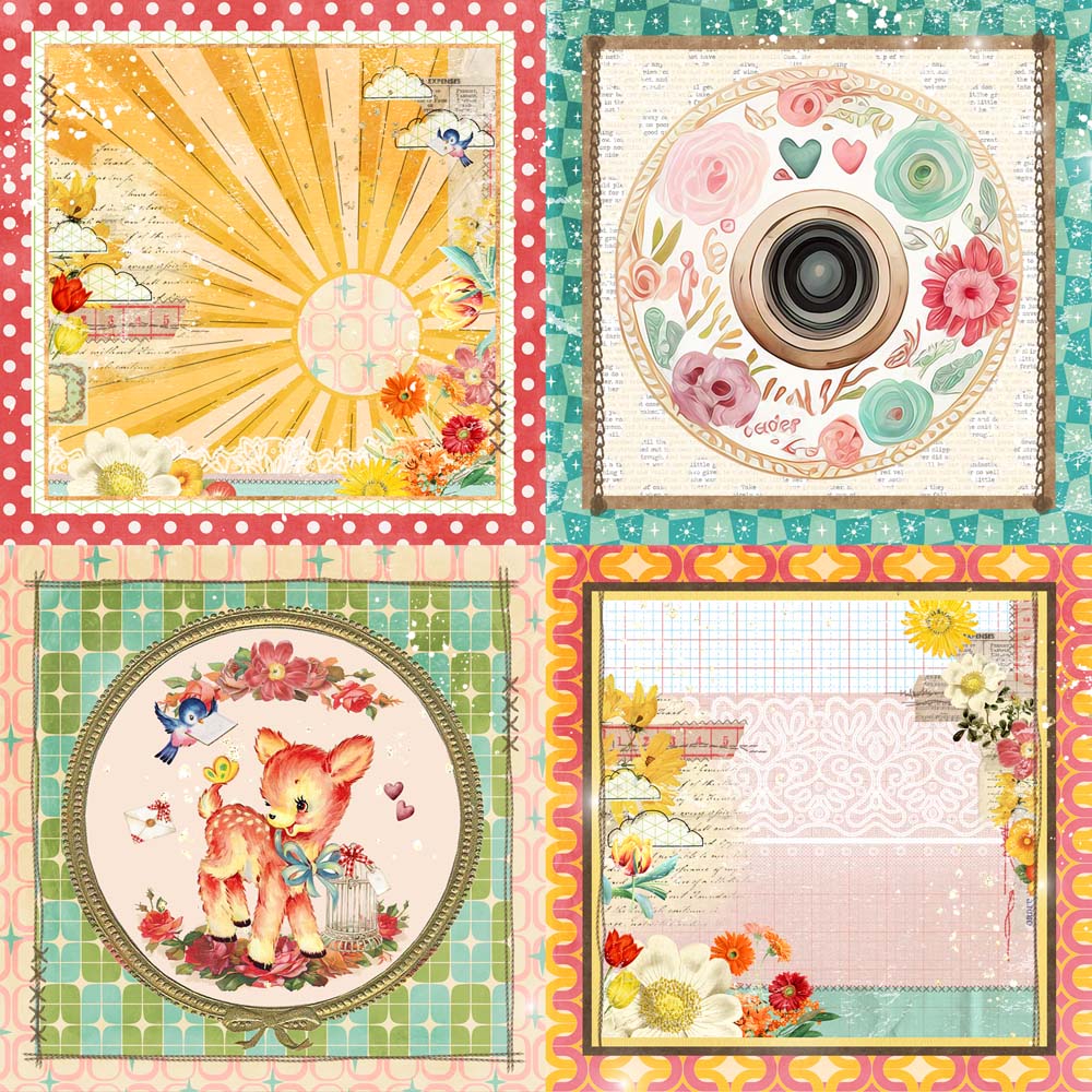 MP-61429 My Deer Friend 12x12 Say Cheese