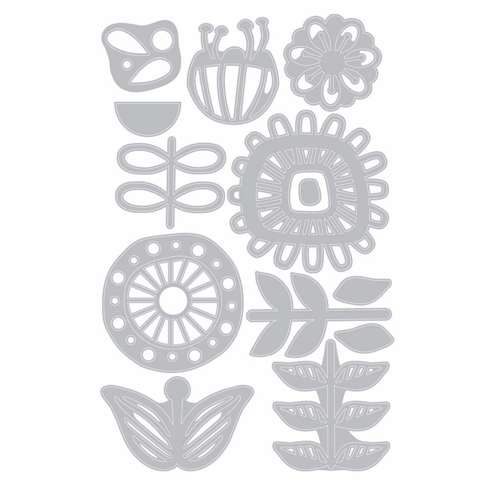 50%OFF Sizzix-664458 Thinlits Die Set 13PK