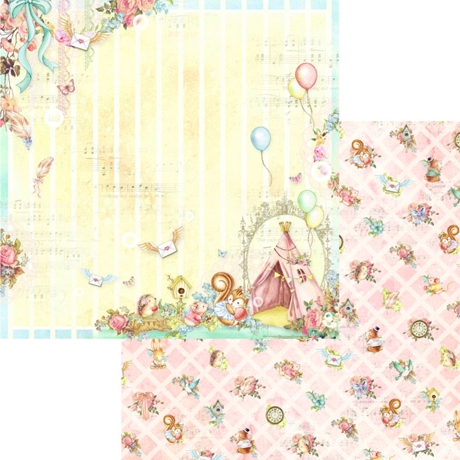 50%OFF SALEMP-60101 12X12 Forest Friends Collection Paper Pack