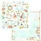 50%OFF SALEMP-60101 12X12 Forest Friends Collection Paper Pack