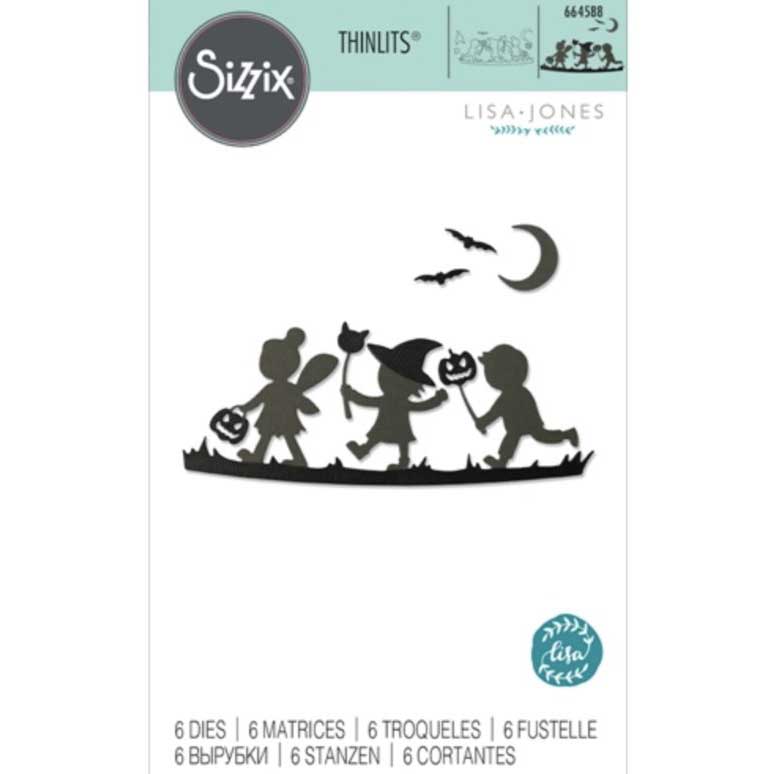 50%OFF Sizzix-664588 Thinlits Die Set 6PK