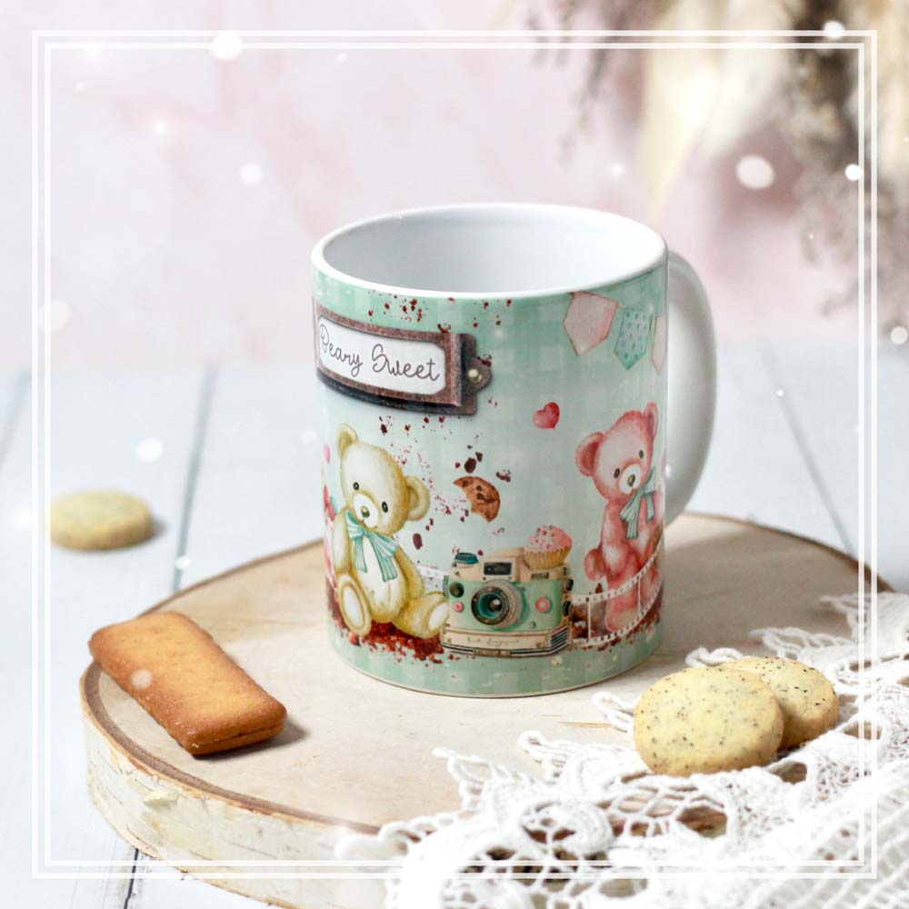 ��ͽ������ʡ�Ʊ���Բġ�Beary Sweet Mug Cup - Blue