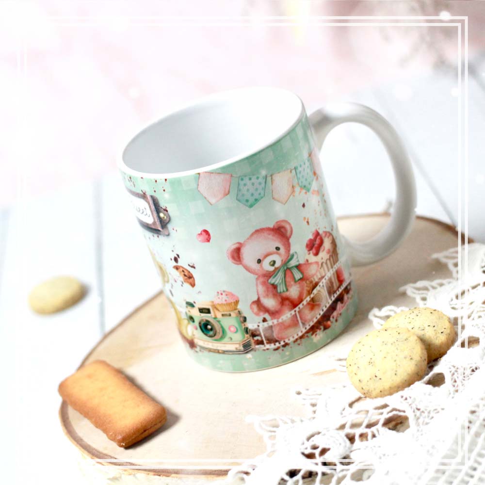��ͽ������ʡ�Ʊ���Բġ�Beary Sweet Mug Cup - Blue