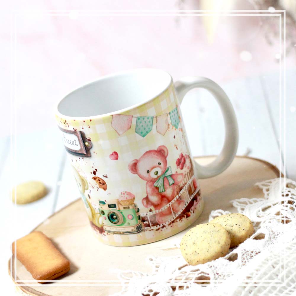 ��ͽ������ʡ�Ʊ���Բġ�Beary Sweet Mug Cup - Yellow