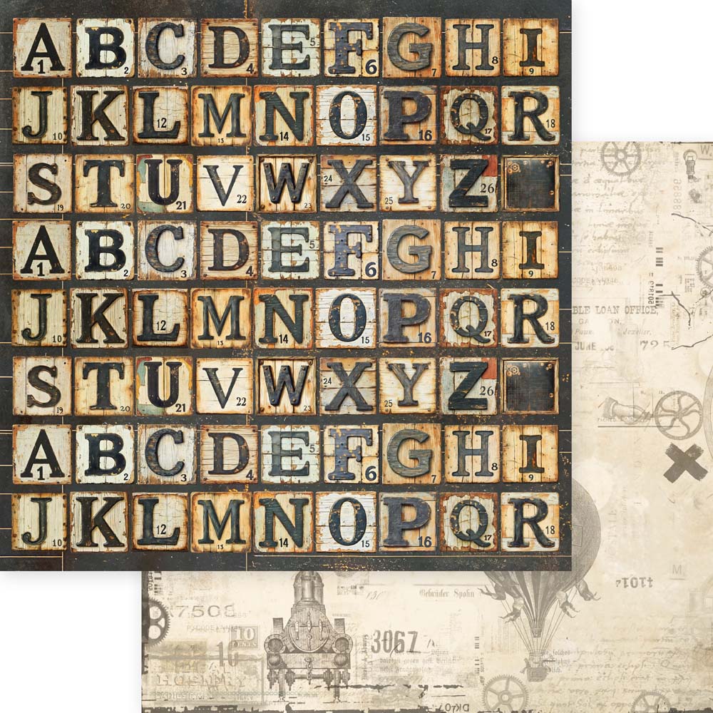 MP-61813 Visionaries 12x12 Letters