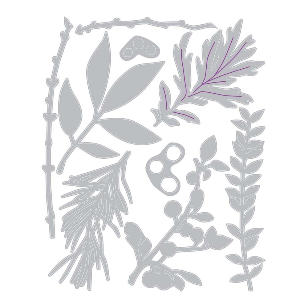 50%OFF Sizzix-664581 Thinlits Die Set 9PK