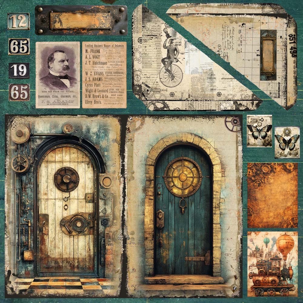 MP-61814 Visionaries 12x12 Doors