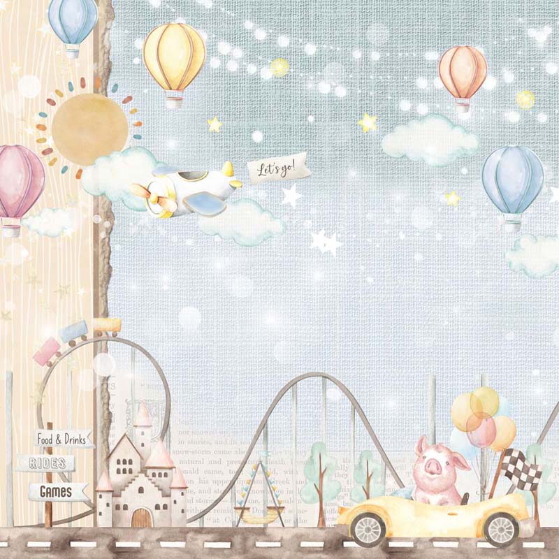 MP-60877 Enjoy The Ride 12x12 Happy Day