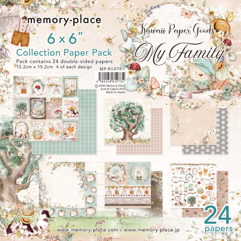 ڥ֥ץХåʥСMP-61265 Kawaii Paper Goods My Family 2023 Vol.3