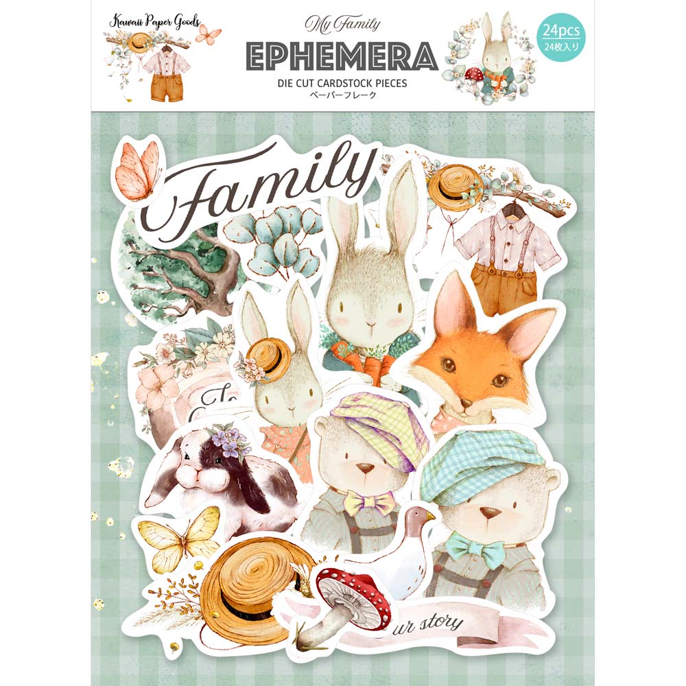 ڥ֥ץХåʥСMP-61265 Kawaii Paper Goods My Family 2023 Vol.3