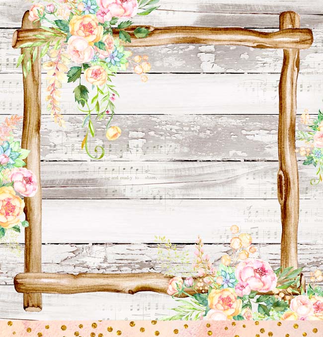 50%OFF SALEMP-60124 12x12 So Sweet Icecream Garden