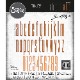 50%OFF Sizzix-665207 Alphanumeric Stretch Lower & Numbers by Tim Holtz