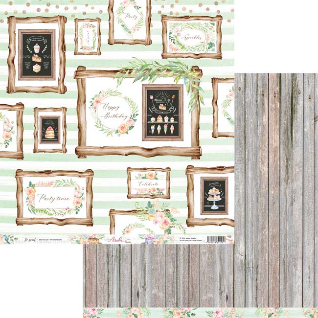 50%OFF SALEMP-60125 12x12 So Sweet Wood Frames