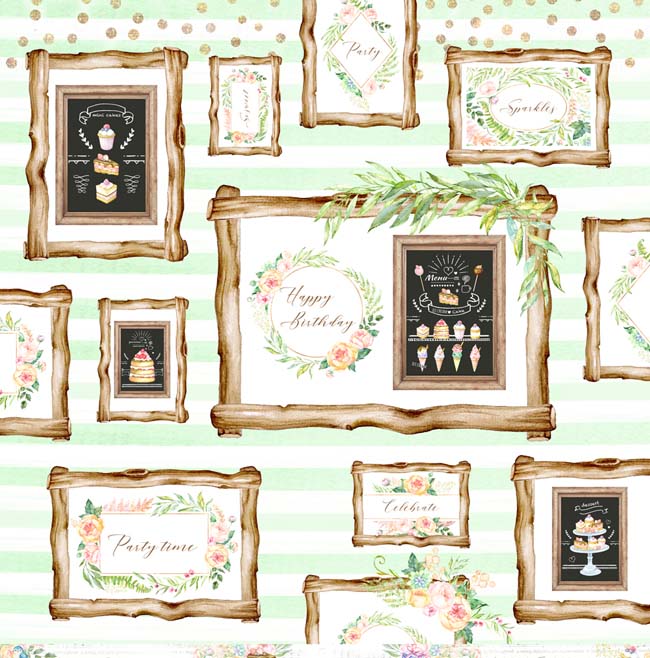 50%OFF SALEMP-60125 12x12 So Sweet Wood Frames