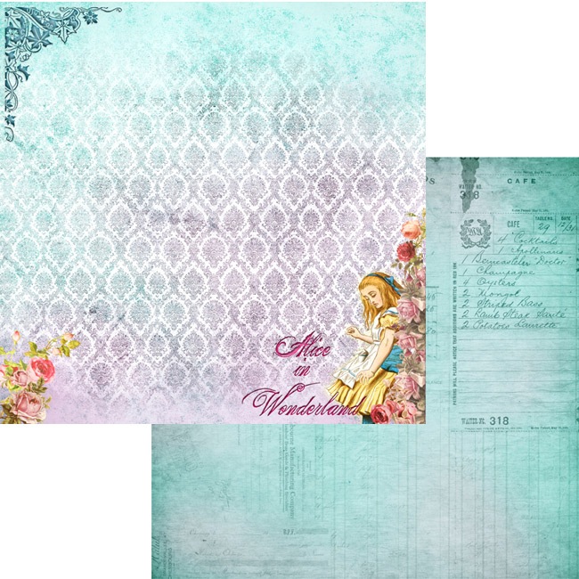 MP-60300 12x12 Alice in Wonderland