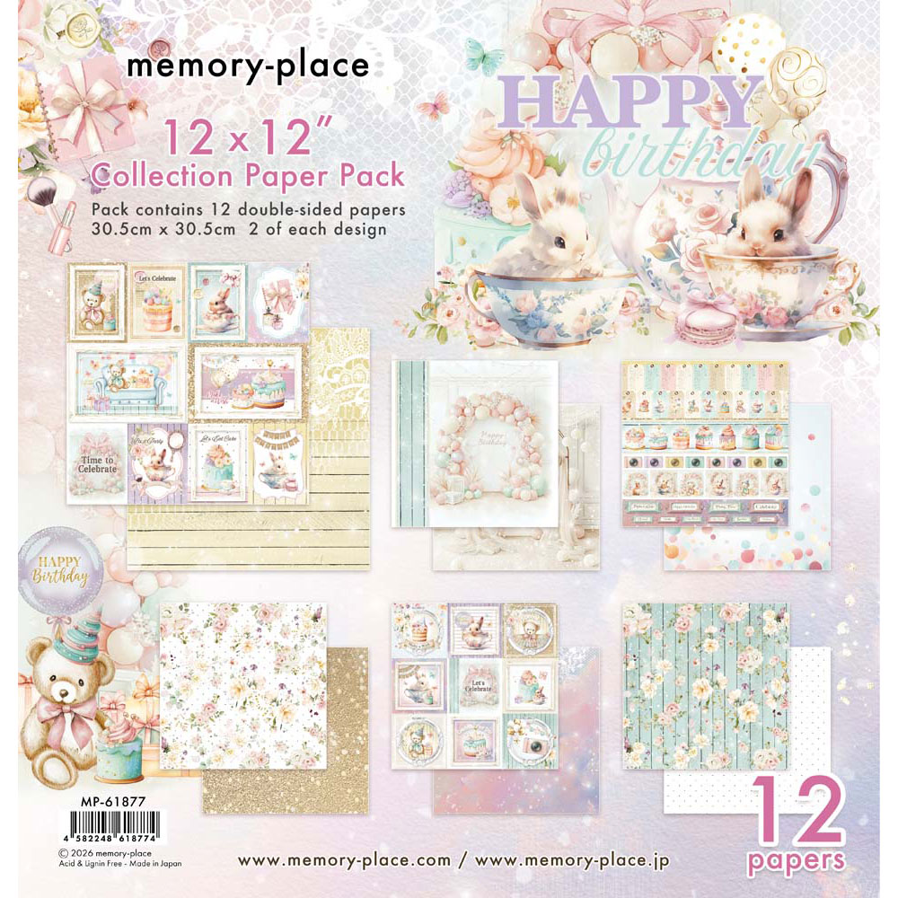 MP-61877 Happy Birthday 12x12 Collection Pack