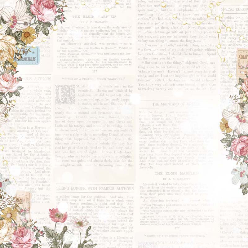 ��USA���͡�MP-60882 Enjoy The Ride 12x12 Simple Style Sweet Happiness