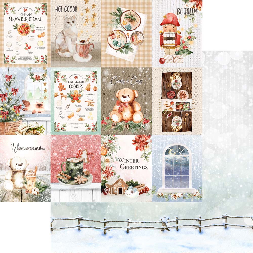 MP-60677  Home for the Holidays  12x12 Paper Kt