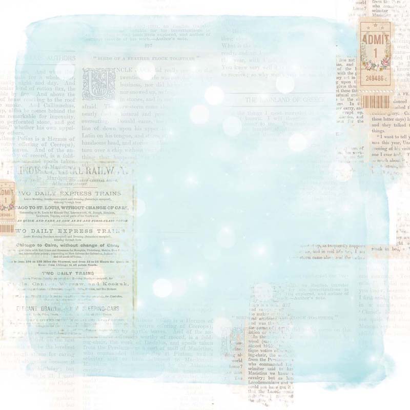 MP-60883 Enjoy The Ride 12x12 Simple Style Garden Party