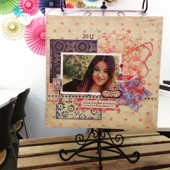 PN-STND-12 12x12 Scrap Page Stand