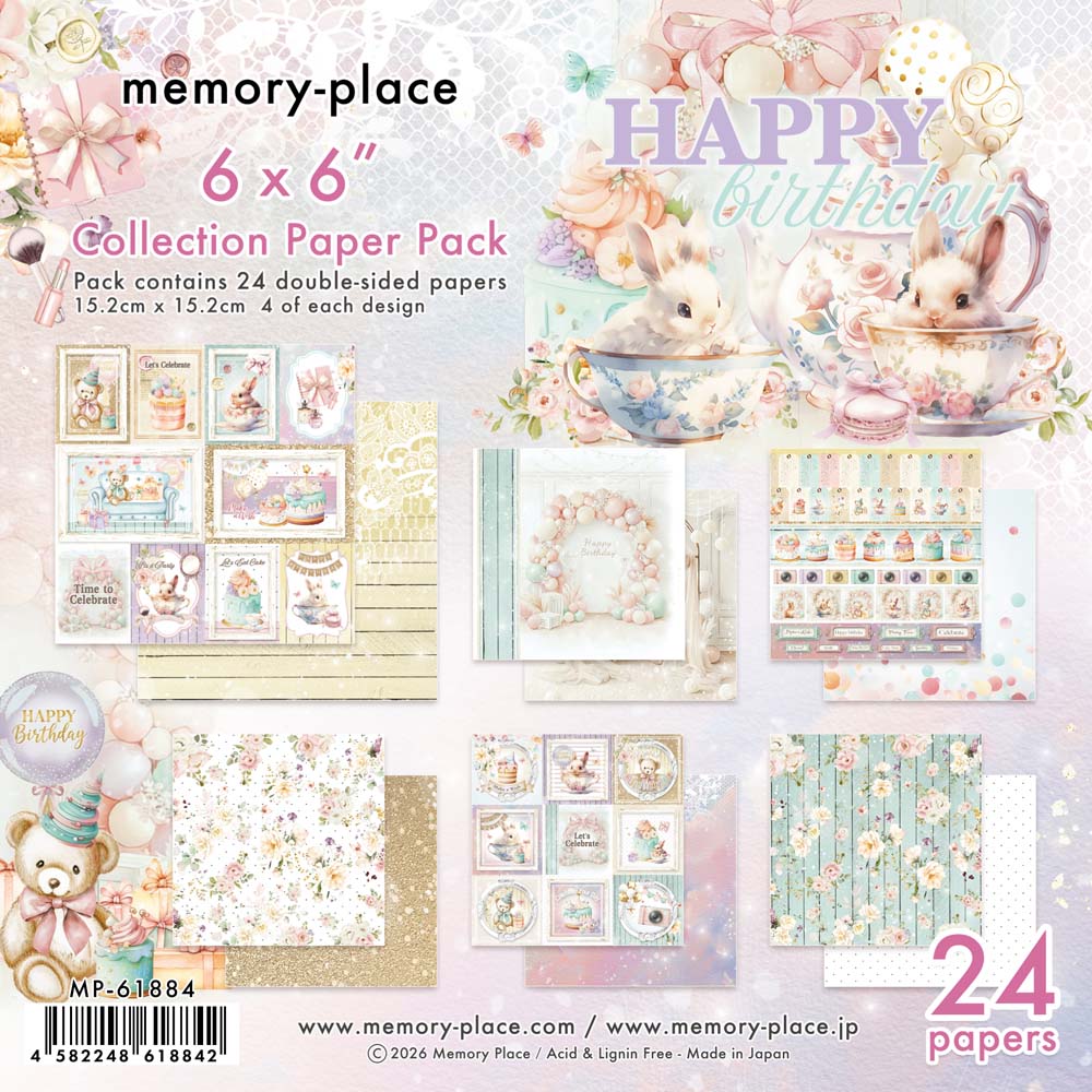 MP-61884 Happy Birthday 6x6 Collection Pack