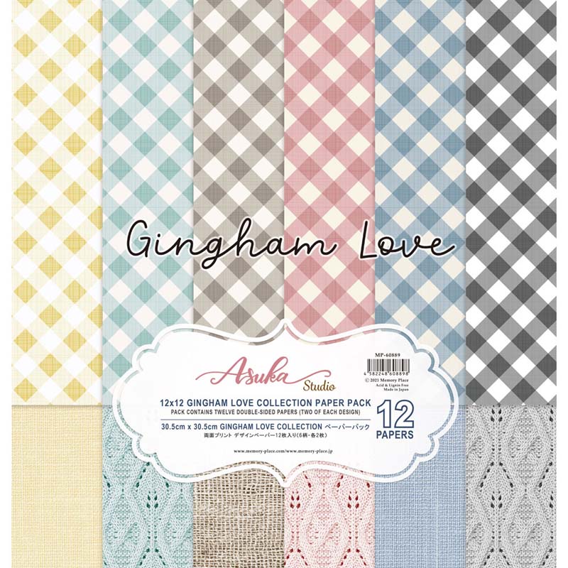 MP-60889 Gingham Love 12x12 Collection Pack