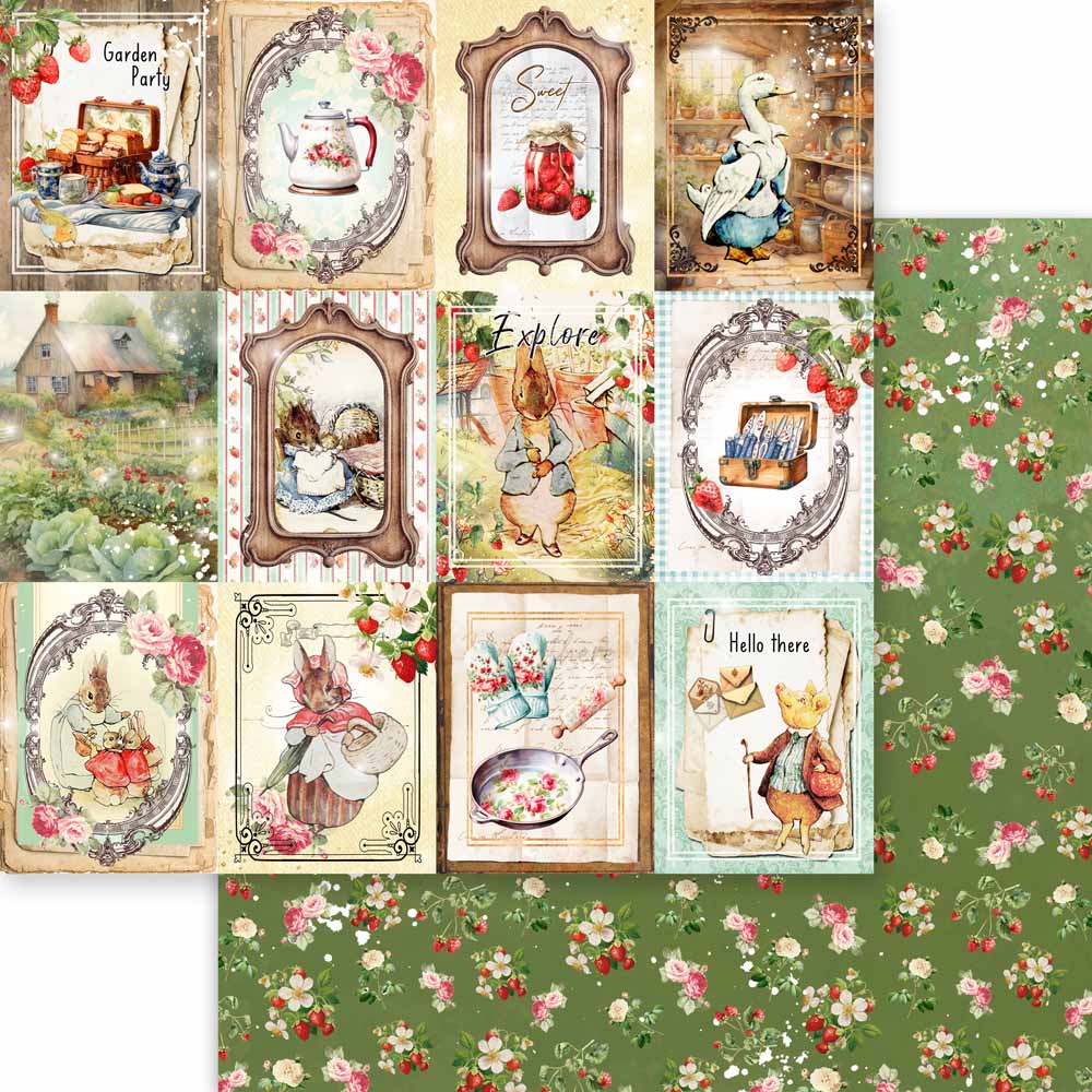 ڥ֥ץХåʥСMP-61557 Kawaii Paper Goods Peter's Garden 2024 Vol.4