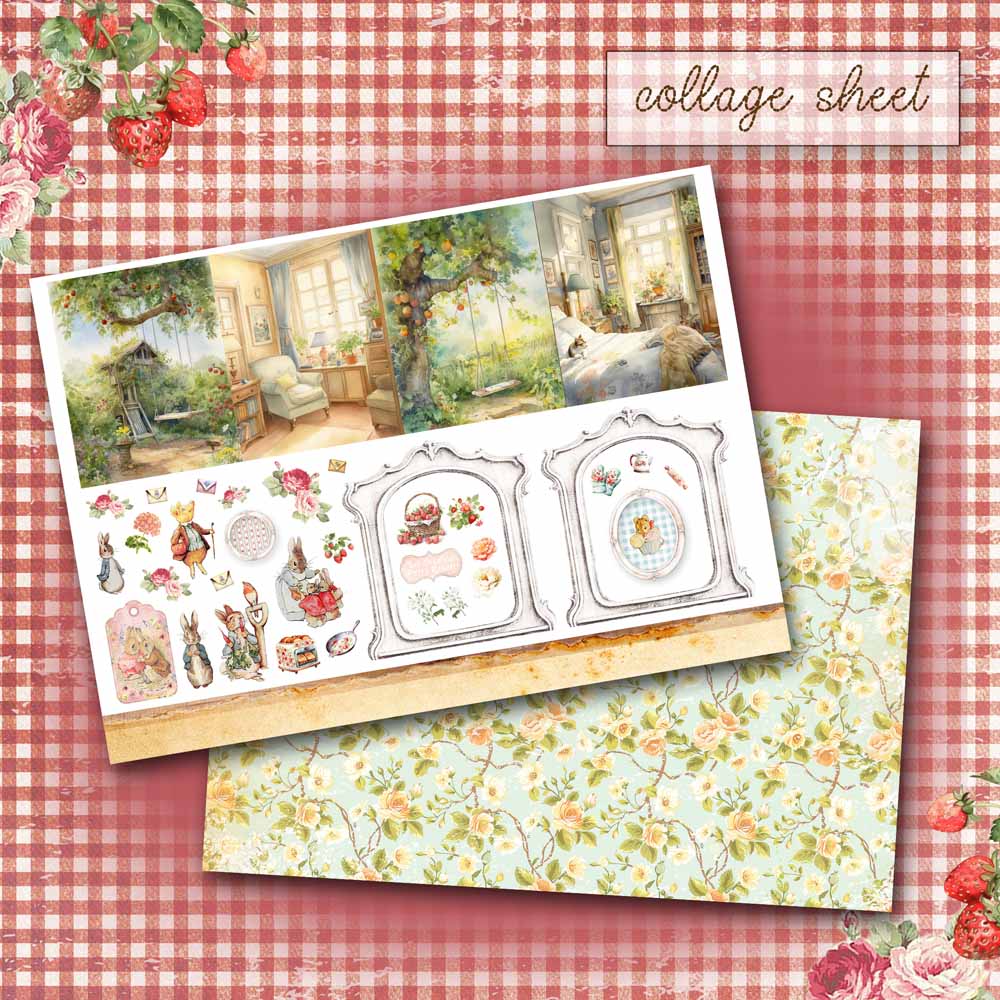 ڥ֥ץХåʥСMP-61557 Kawaii Paper Goods Peter's Garden 2024 Vol.4