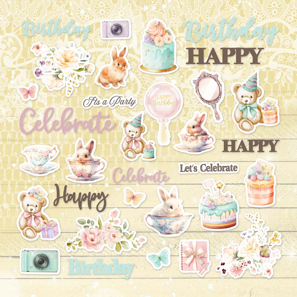 MP-61887 Happy Birthday Ephemera
