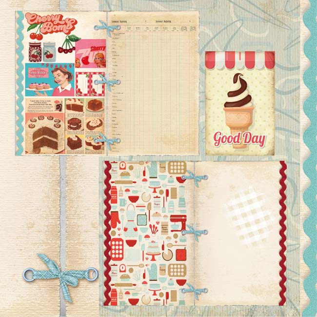 ��50%OFF SALE��MP-60281 Vintage Recipes Good Day C-7-6