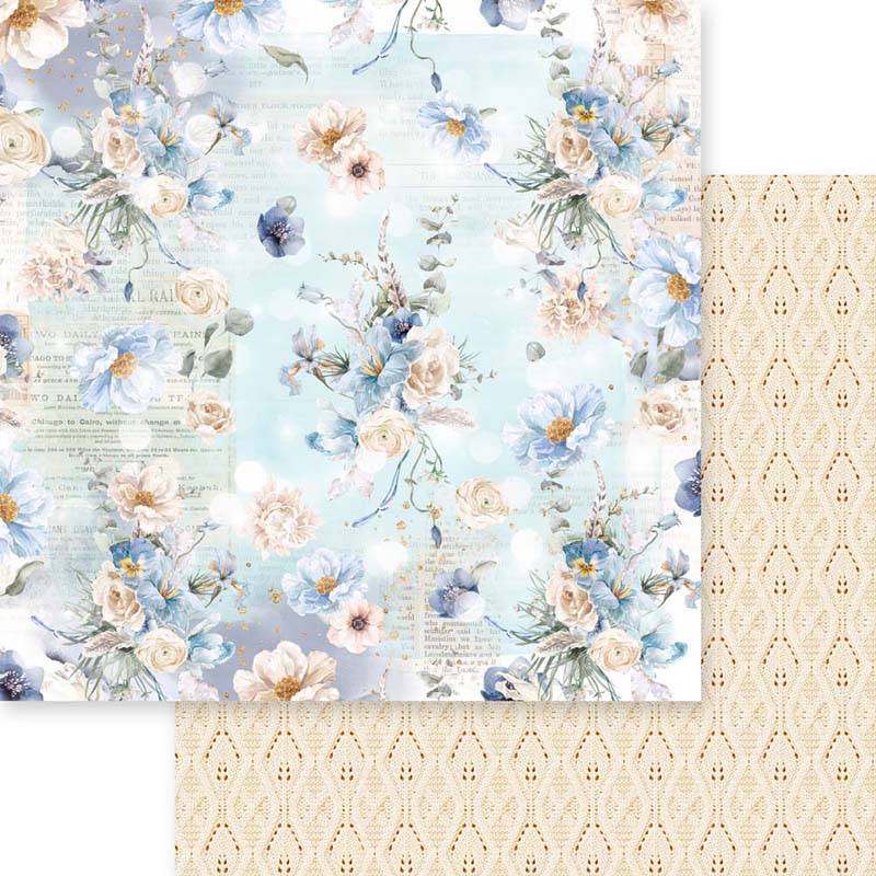 MP-60904 Dusty Blue Floral 6x6 Collection Pack