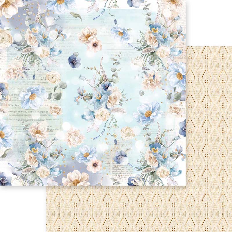 MP-60904 Dusty Blue Floral 6x6 Collection Pack 