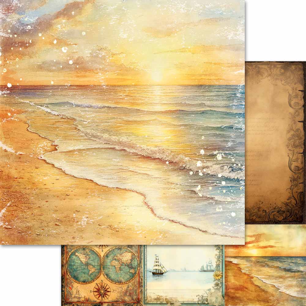 MP-61662 Sail Away 12x12 Paradise Found