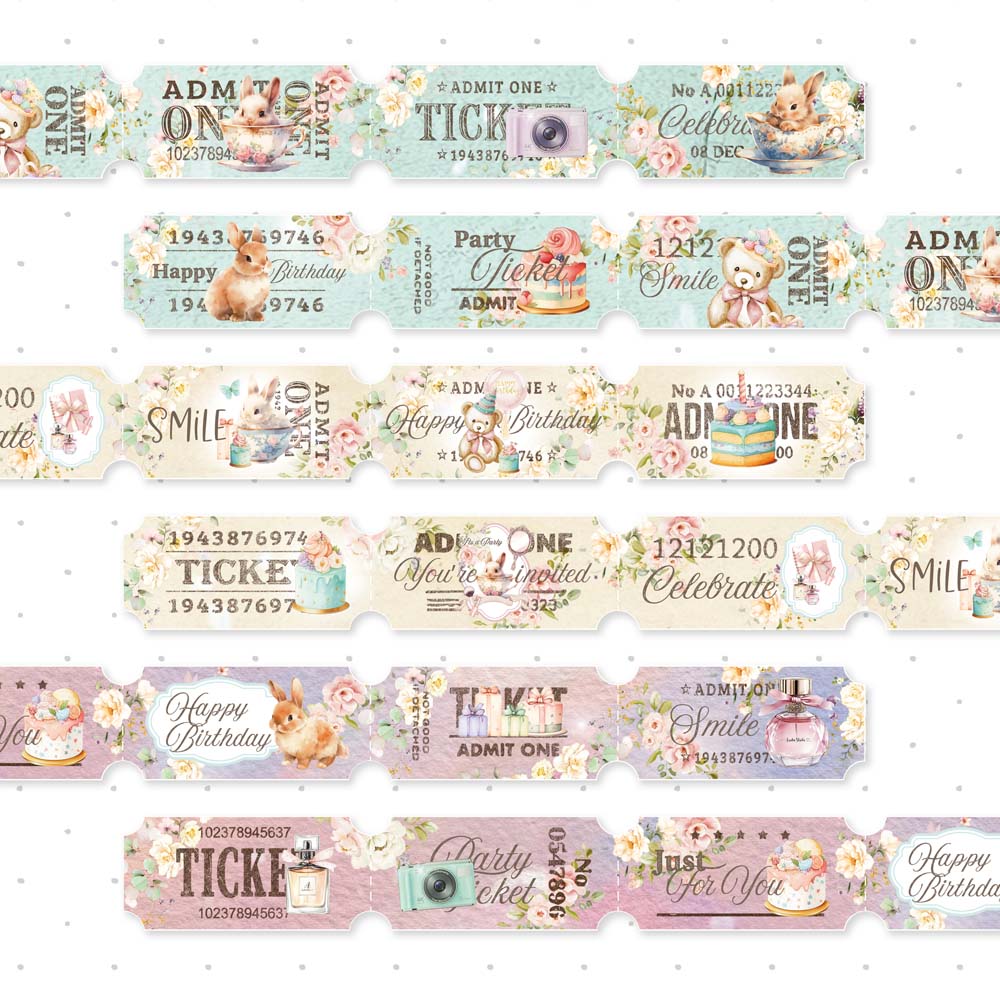 MP-61888 Happy Birthday Ticket