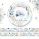 40%off-FlashSaleMP-61128 Dusty Blue Floral Washi Tape 1 