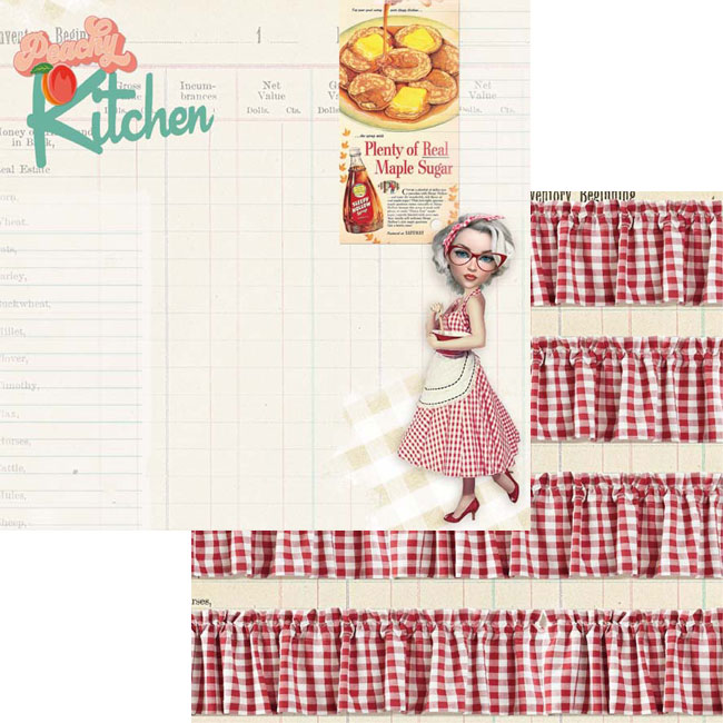 ��50%OFF SALE��MP-60283 Vintage Recipes 6x6 Collection Pack