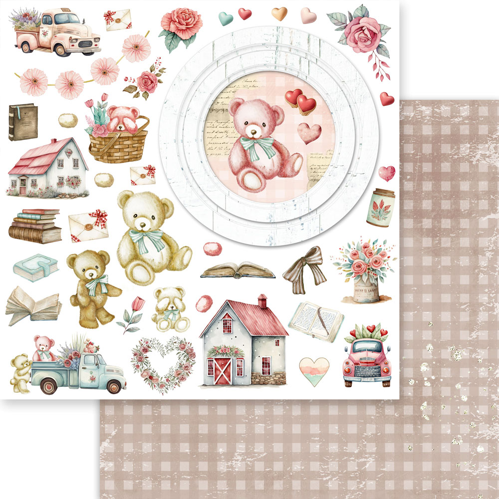 MP-61220 Beary Sweet 12x12 Beary Sweet