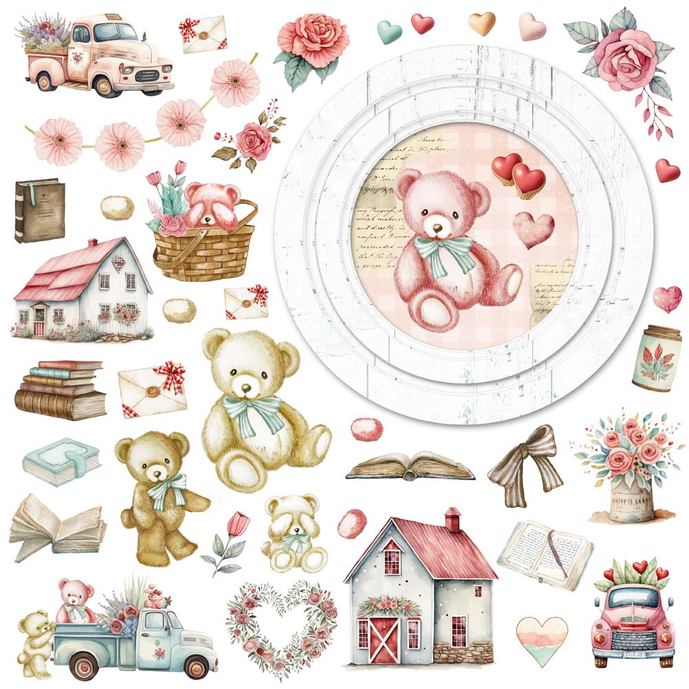 40%off-FlashSaleMP-61220 Beary Sweet 12x12 Beary Sweet