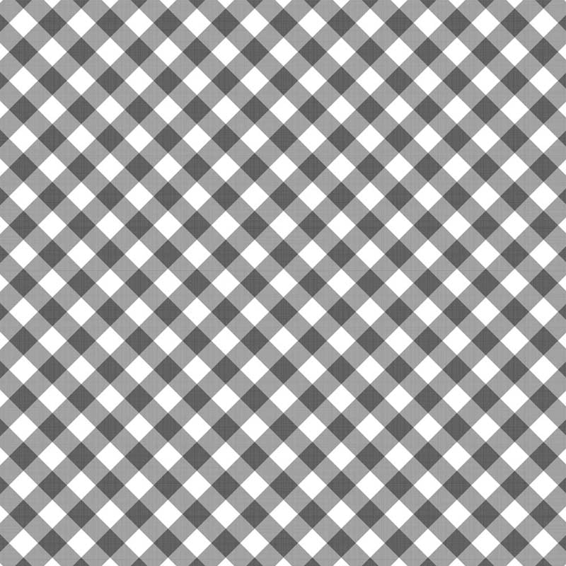 MP-60895 Gingham Love 12x12 Black & White