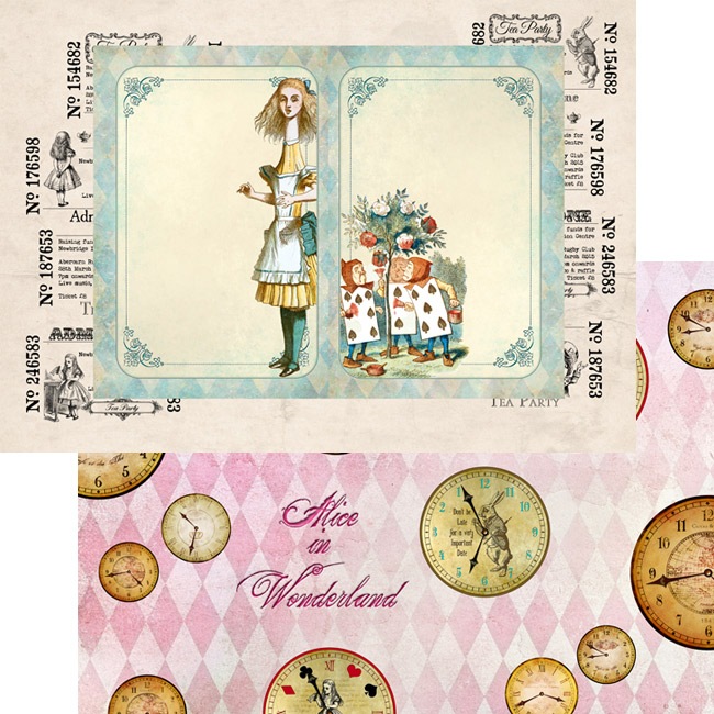 MP-60316 A4 Alice's Tea Party Collection Pack