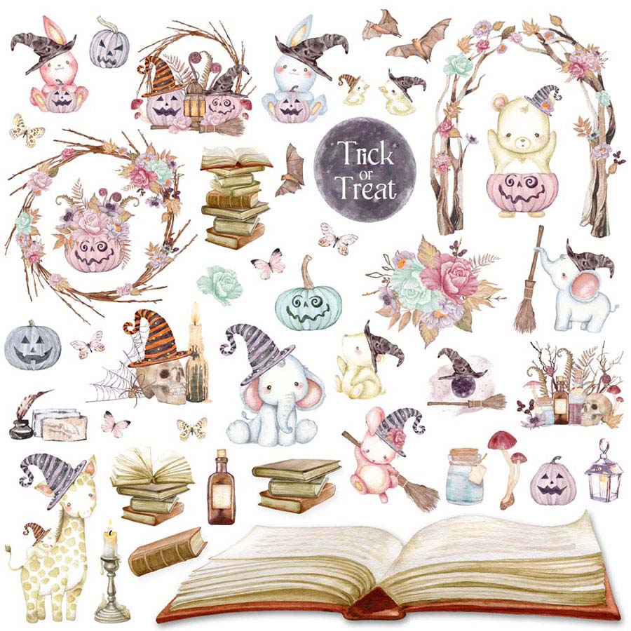 MP-61021 Halloween in Dreamland 12x12 Trick or Treat